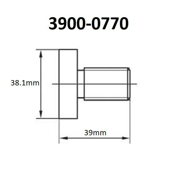 5/8-18 Arbor Screw For 1-1/4