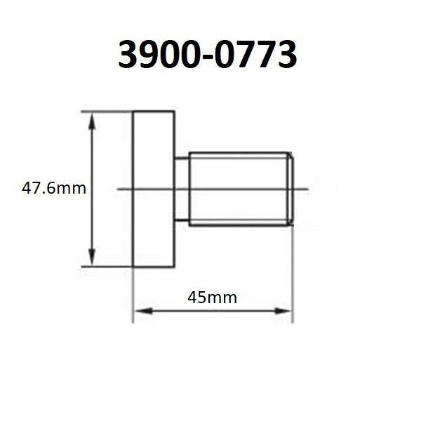 3/4-16 Arbor Screw For 1-1/2