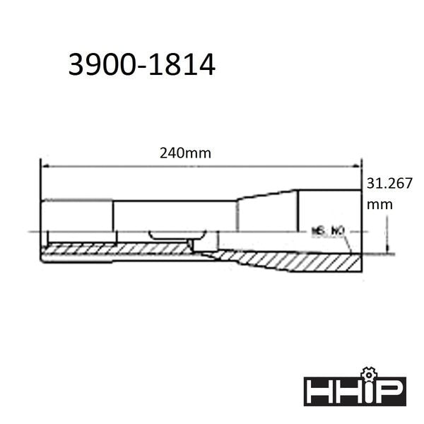 R8 To MT4 Morse Taper Sleeve