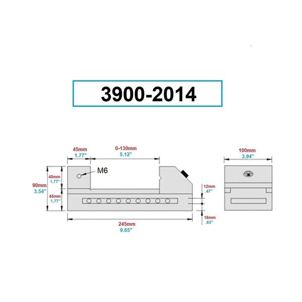 M4-.7 D4 Limit Metric TiN Coated Plug Tap