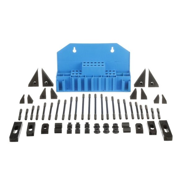 58 Piece Clamping Kit 7/16-T Slot With 3/8-16 Studs