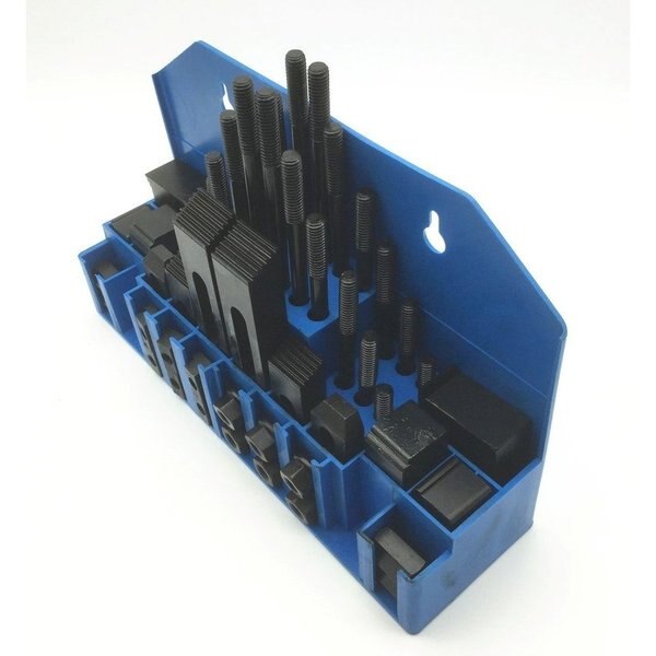 58 Piece Clamping Kit 7/16-T Slot With 3/8-16 Studs