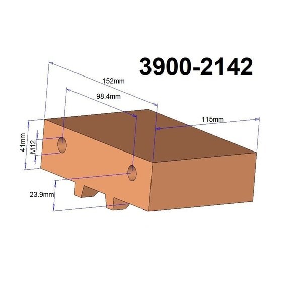 Moveable Jaw Block For 6
