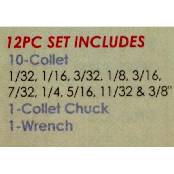ER-16 CAT40 V-Flange Spring Collet Chuck Set