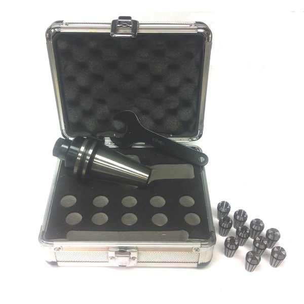 ER-16 CAT40 V-Flange Spring Collet Chuck Set