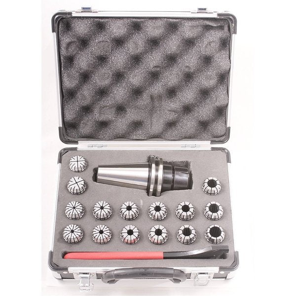 ER-25 CAT40 V-Flange Spring Collet Chuck Set