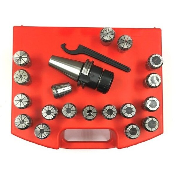 ER-32 CAT40 V-Flange Spring Collet Chuck Set