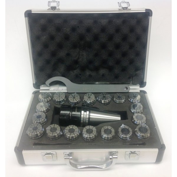 ER-32 CAT40 V-Flange Spring Collet Chuck Set
