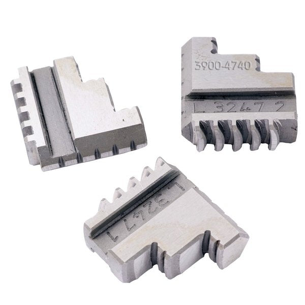 3 Piece Steel Internal Hard Jaw Set For 3