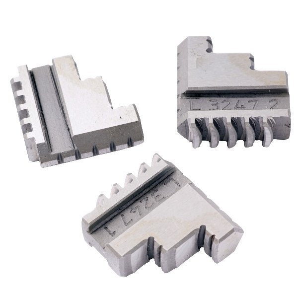 3 Piece Steel Internal Hard Jaw Set For 4