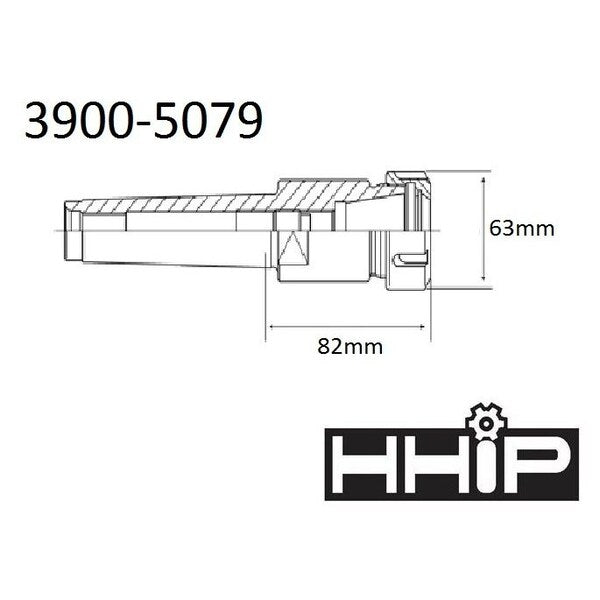 MT4 ER40 Collet Chuck-Drawbar End