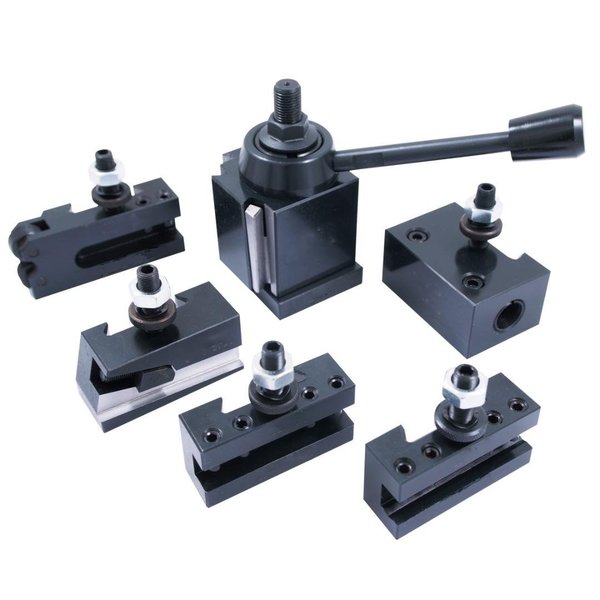 BXA 6 Piece Tool Post Set - Wedge Type 251-222 (3900-5120)
