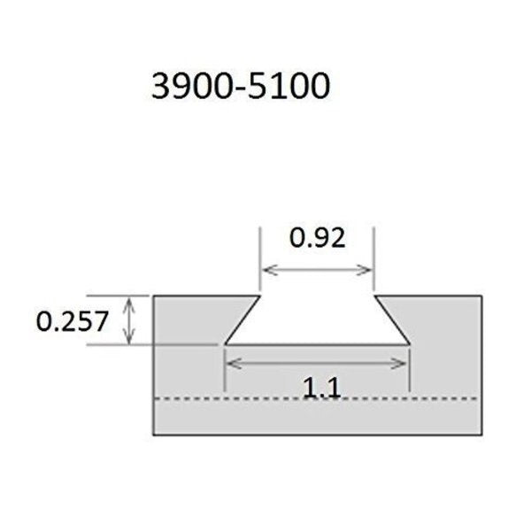 OXA 6 Piece Set - Wedge Type 251-000 (3900-5100)