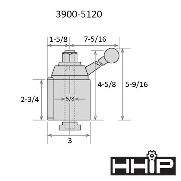 BXA 6 Piece Tool Post Set - Wedge Type 251-222 (3900-5120)