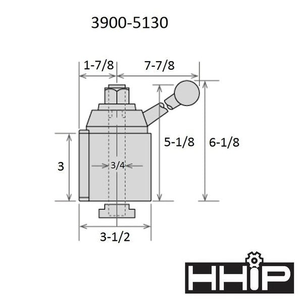 CXA 6 Piece Tool Post Set - Wedge Type 251-333 (3900-5130)