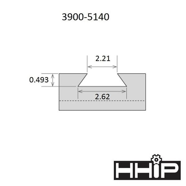 CA 6 Piece Tool Post Set - Wedge Type 251-444 (3900-5140)