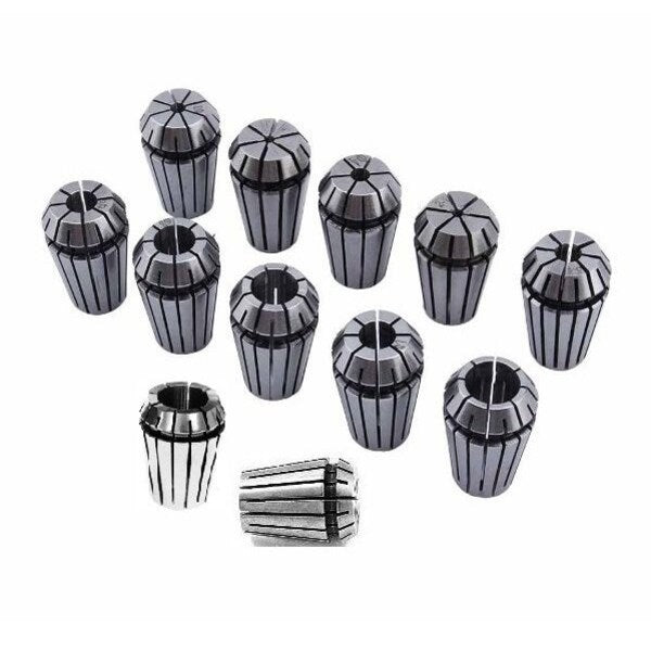 ER-32 12 Piece 3-20mm Metric Spring Collet Set
