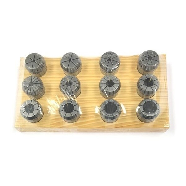 ER-32 12 Piece 3-20mm Metric Spring Collet Set