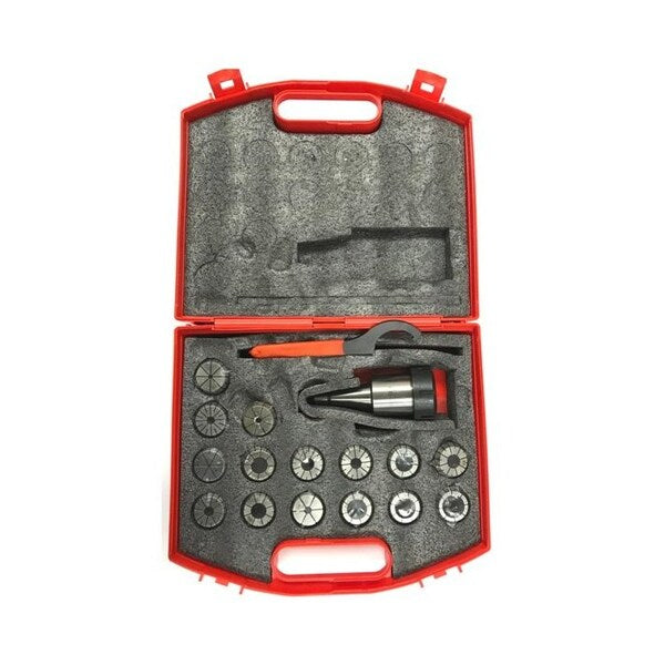 ER-40 NMTB #30 17 Piece Spring Collet Chuck Set