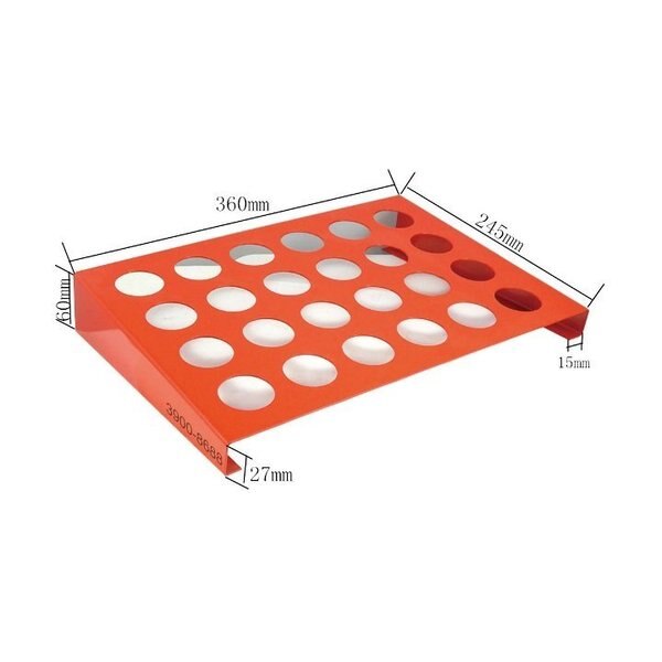 24 Piece ER-40 Collet Rack