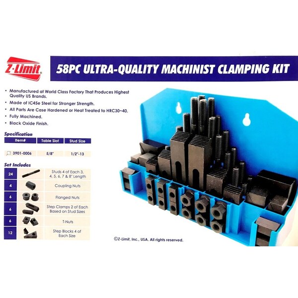 Ultra Quality 58 Piece 5/8