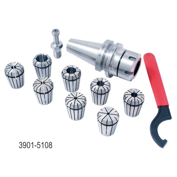 BT-40 ER-32 10 Piece Collet & Chuck Set
