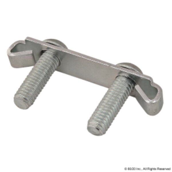 Metric Dbl End Fastner W/M6 Screw 10 S