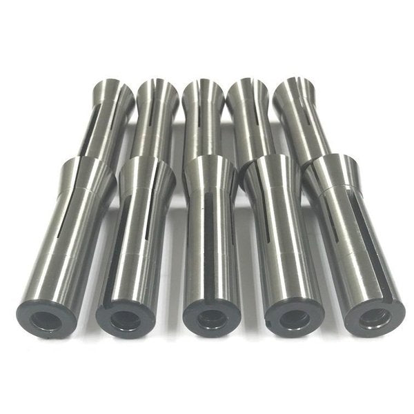 10 Piece R8 3-20mm Round Collet Set