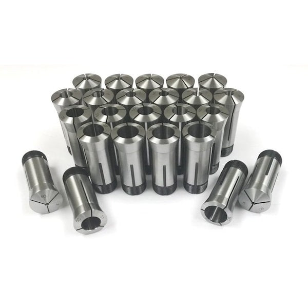 24 Piece 5C 3-26mm By 1mm Collet Set