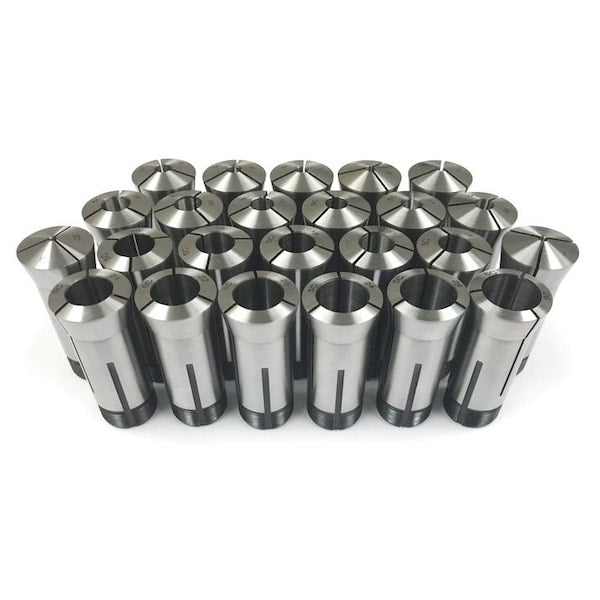 24 Piece 5C 3-26mm By 1mm Collet Set
