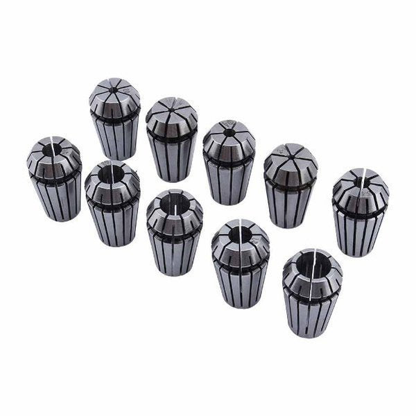 ER-25 10 Piece 3-16mm Metric Spring Collet Set