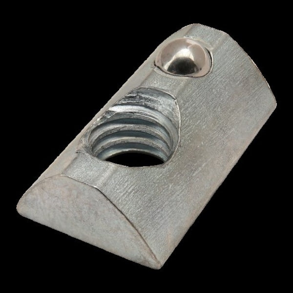 Roll-In T-Nut W/Ball Spring 5/16-18