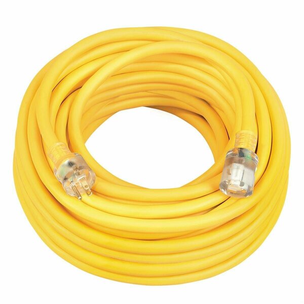 Extension Cord, SJEOOW, 50 ft 14/3, Lit/End
