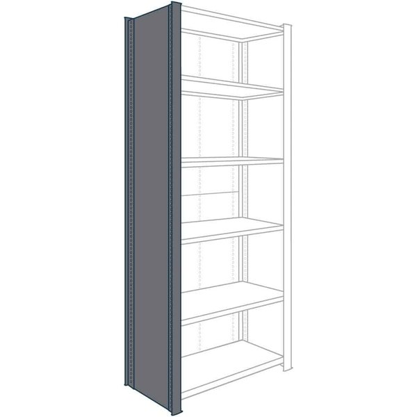 Closed Rack End T-Post Assmbly, 18