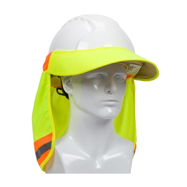 Hard Hat Visor High Visibility Yellow