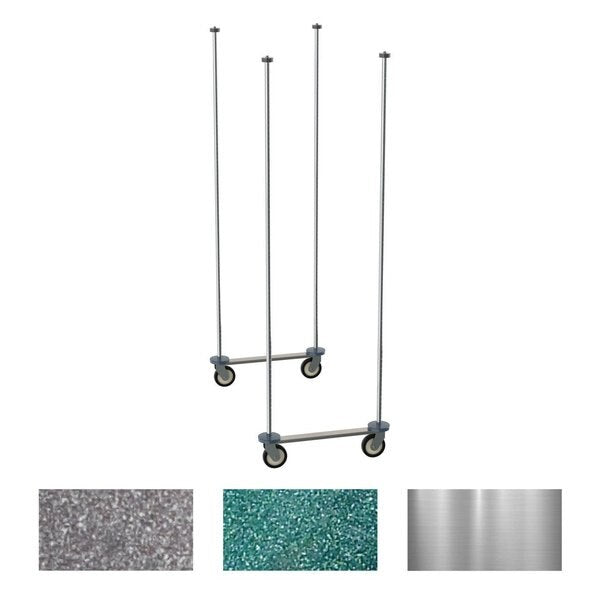 Mobile Kit, Chrome, 21 In, Ea
