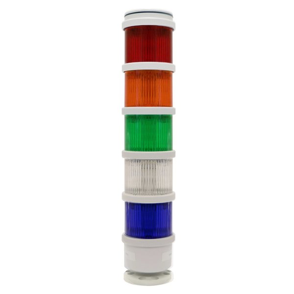 Tower Light LED, Steady, 24VDC, 70mm, Blu