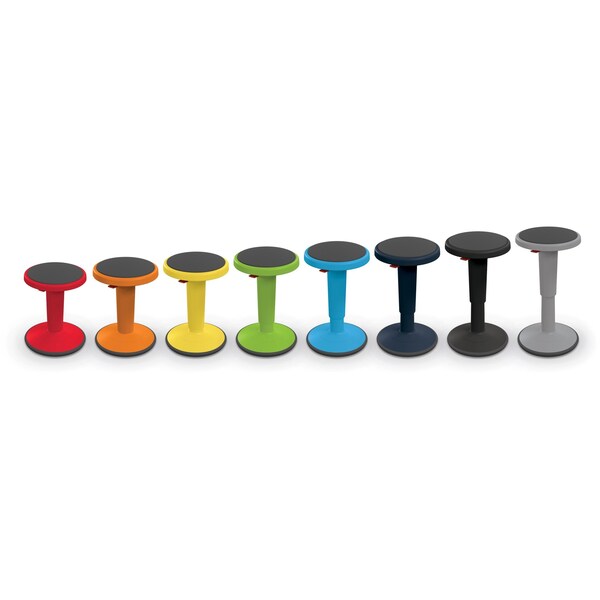 Grow Stool, Height Adjustable, Tall, Blue