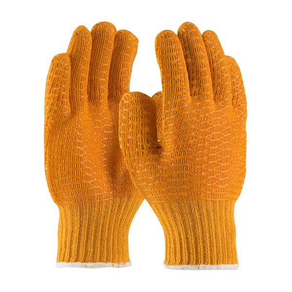 Coated Seamless Knit, Honeycomb, PK12, Glove Size: M
