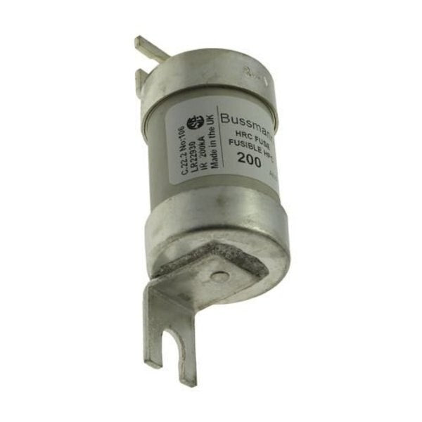 Fuse, Time Delay, 200 A, M14 Series, 600V AC, 250V DC, 65mm L x 38mm dia