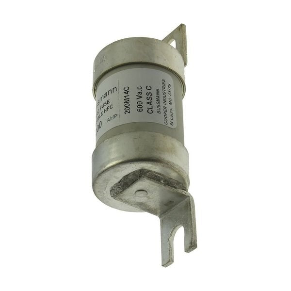 Fuse, Time Delay, 200 A, M14 Series, 600V AC, 250V DC, 65mm L x 38mm dia