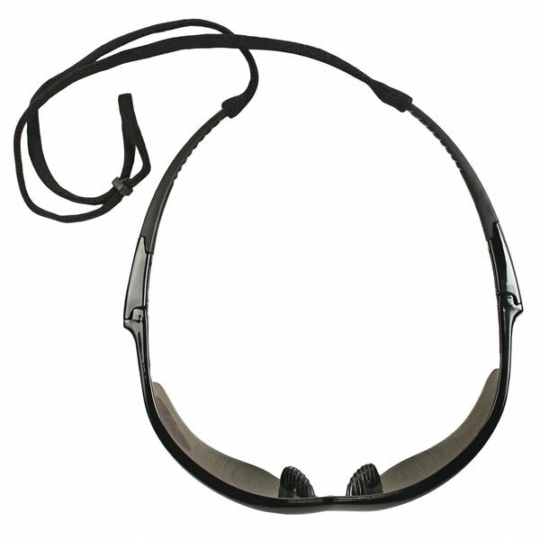 Nemesis Rx Readers Prescription Safety Sunglasses, Diopter: +1.50, Black Frame, Smoke Gray Lens