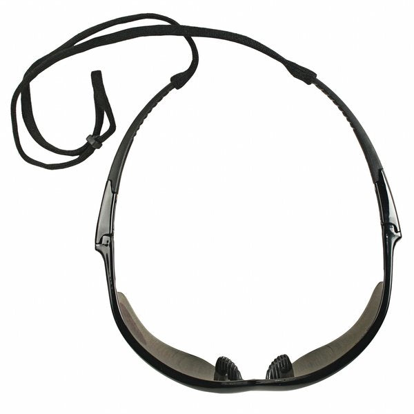 Nemesis Readers Prescription Safety Sunglasses, Diopter: +2.00, Black Frame, Smoke Gray Lens