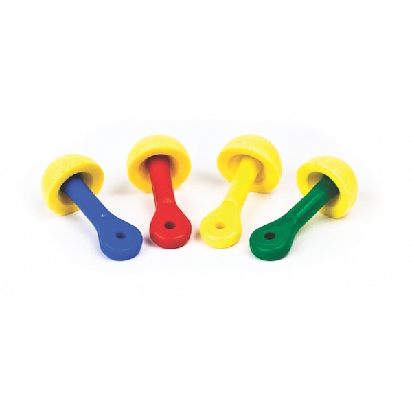 E-A-R EXPRESS Pod Plugs Disposable Corded Ear Plugs, NRR 25 dB, Asst Colors, 100 Pairs