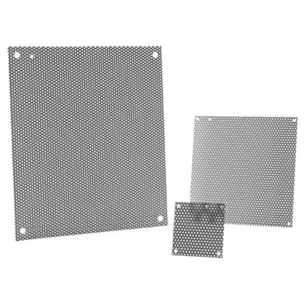 Perforated Panels, fits 20x12 Med, Gray, Steel