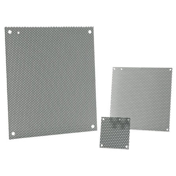 Perforated Panels, fits 16x12 Med, Gray, Steel