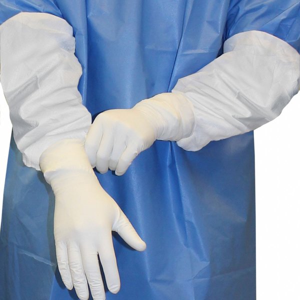 KleenGuard Disposable Sleeve, Microporous Film Laminate, Serged Seam, 18 in Length, 200 Pack