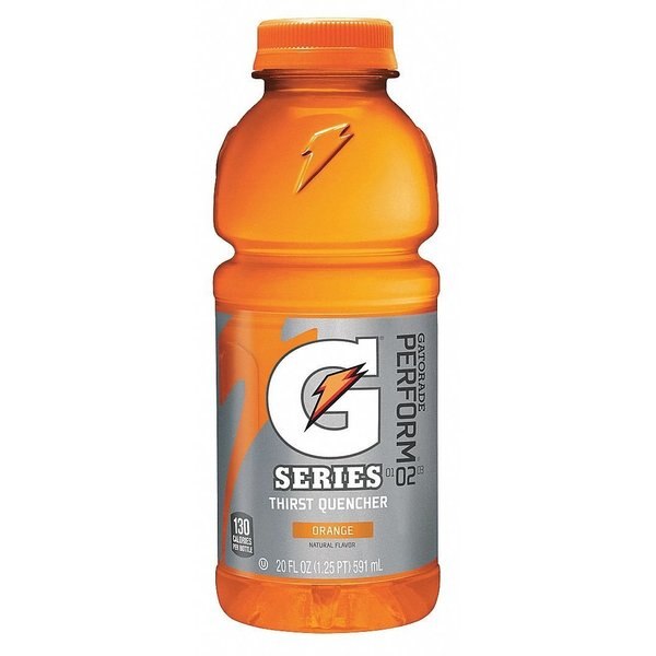 G Series Sports Drink, 20 oz ready to drink, Orange, 24 Pack