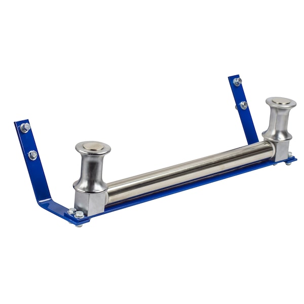 Roller Guide, Bottom, 3-way, 17 5/8 in