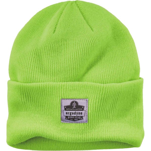 Knit Cap, Over The Head, Universal, Lime